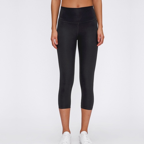 plus size cropped legging broek