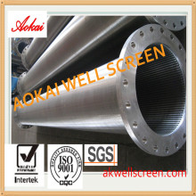 wedge wire screen pipe /water well screen/wrap wire screenfor well drilling