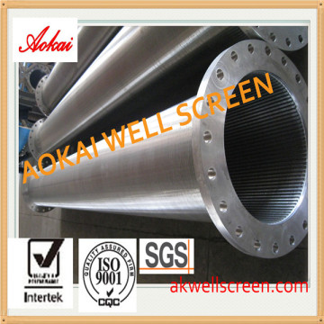 wedge wire screen pipe /water well screen/wrap wire screenfor well drilling