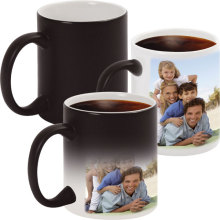 Marvel photo on personalized magic mug and heat sensitive mug