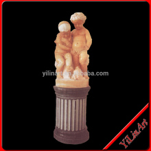 Marble Statue Of Children,Children Sculpture,Children Carving (YL-R077)