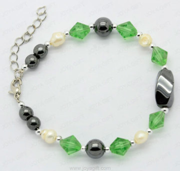 hematite crystal bracelet