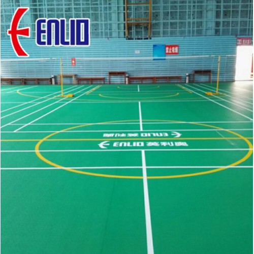 พื้นสนามเทนนิสแบบพกพาในร่ม PVC Vinyl Court Tiles