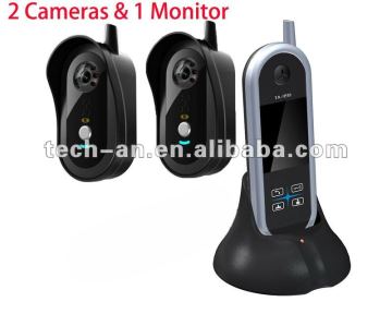 Wireless 2-Way Audio Door Intercom Systems with Video