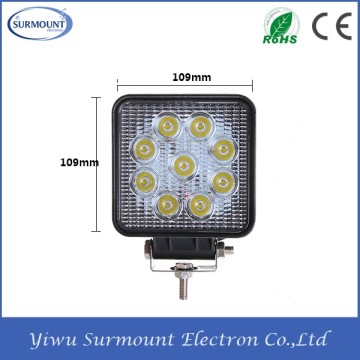 4inch 27W Led Headlight Round 27W Led Work Light 27w Led Headlight