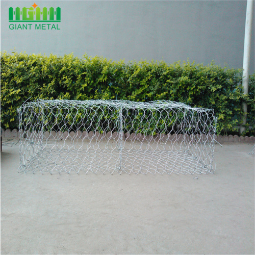 Hexagonal rockfall protection netting sack gabion