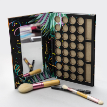 Magnetic Closure Empty Glitter Eyeshadow Palette Package Box