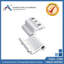 White color aluminium hinge in powder coated, aluminium door Hinge