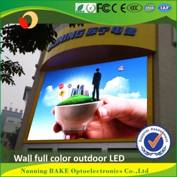 P10 outdoor fixed advertising led display led wall p10