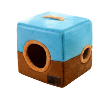 New foldable double-hole pet nest