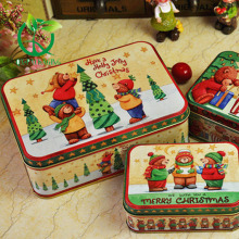 Small christmas cookie tins
