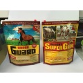 Horse Food Packaging Bag With Slider Zipper