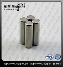 Cylinder ndfeb magnet with nickel coating