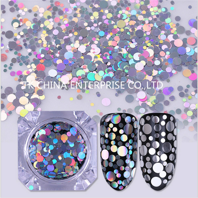 2019 wholesales chunky / mixed round glitter  flakes for holiday/ Christmas/cloth decoration, cosmetics, nail art, make up,etc