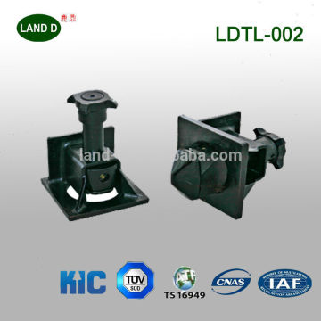 45steel shipping container corner iso casting twist lock