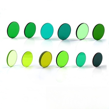 D25.4x1mm LB Green Selective Absorption Optical Filter
