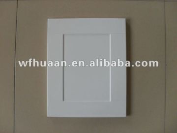 PVC vacuum kitchen cabinet door HOT PRESS