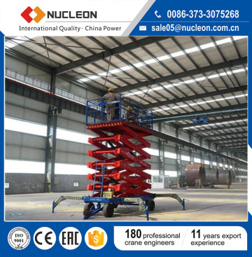 Nucleon Hot Sale Hydraulic Elevated Work Platform/lift Epuipment