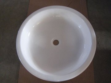 the round design cast iron enamel shower tray