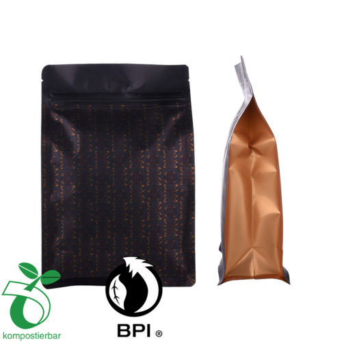 Aluminum Foil Flat Bottom Coffee Bean Packaging Bags