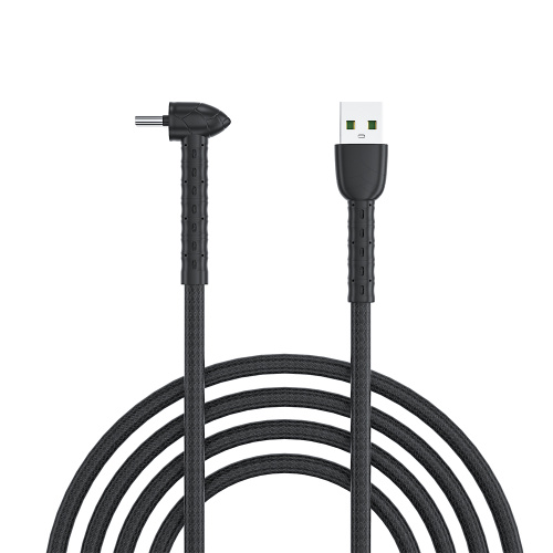 Zwarte USB C-type C-kabel