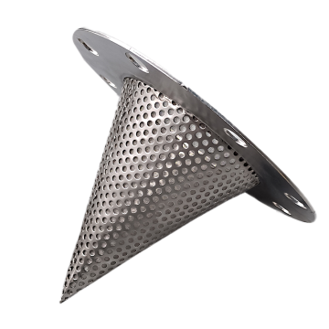 Wire mesh cone filter Stainless steel funnel cone coffee filter