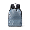 Mochila geométrica Backpack de viagem Diamond Lattice Backpack para a escola