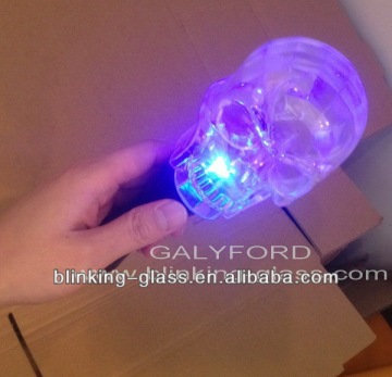 LED flashing skull stick