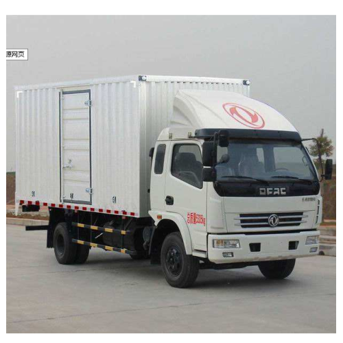 Truk Ringan Dongfeng Kapten Truk Kotak Logam