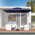 9x5 FT Patio Outdoor Rectangular Tilting Parasol