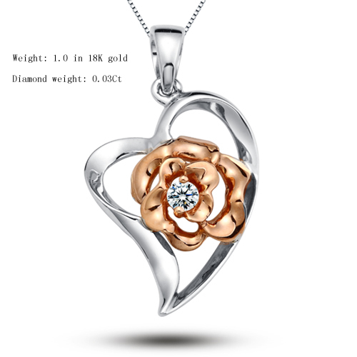 Fashional Sterling Silver Lady's Pendant Designs