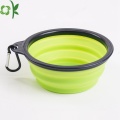 Custom Logo Eco-friendly Adjustable Silicone Pet Bowl