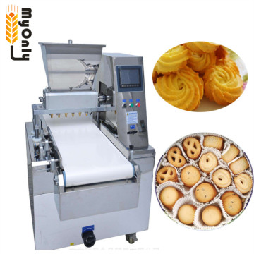 Automatic Nozzle Shape Wire Cut Pineapple Filled Cookies Machine