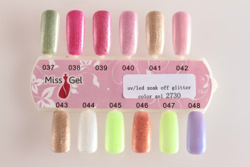 nail gel uv glitter color gel nail polish