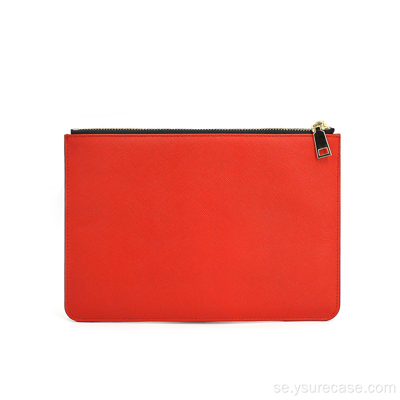 Anpassade lyxkvinnor Lather Clutch Bag