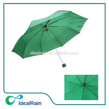 green and rainproof wind resistant folding umbrella