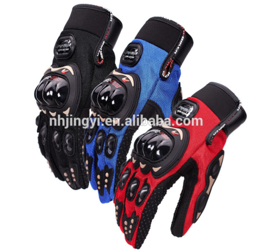 3d sport motocross cycling leather motorcycle probiker gloves