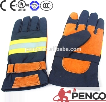 firefighter safety nomex cut and heat resistant gloves