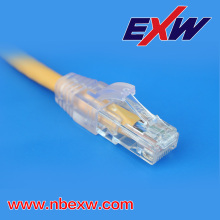 Cableado del cable de parche Cat6 para interiores