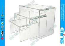 Shop Display Clear Acrylic Display Stands Stack Risers Stan