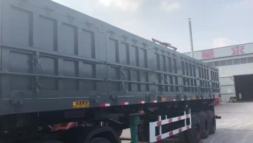 price Big capacity box semi trailer