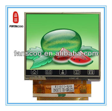 2.4 " RGB interface horizontal new design composite input lcd monitor