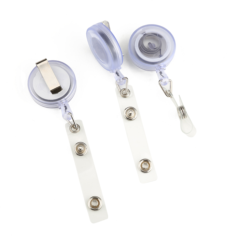 Bobines de porte-badge de carte d'identité à lanière rétractable avec clip pour garder l'identification, la clé et le téléphone portable en toute sécurité