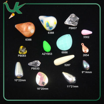 Factory Sale Plastic Teardrop Beads For Jewelry Making