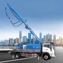JIUHE Truck-Mounted Wet Shotcrete Spraying Machine for Tunnel Construction