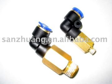 pneumatic fitting (pipe fitting, quick-coupler)