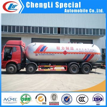 FAW 8X4 35m3 LPG Gas Tank Delivery Truck