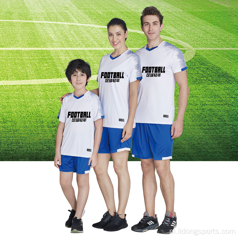 Topkwaliteit voetbal sportkleding sublimatie voetbal jersey