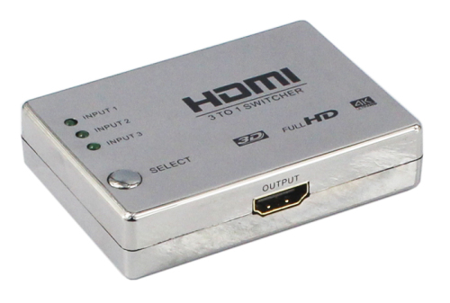 3 x 1 HDMI-poort schakelaar