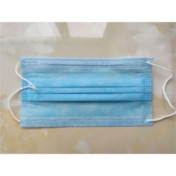 Masker Wajah Bedah Nonwoven 3ply Sekali Pakai